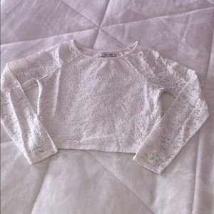 Lace Long Sleeve Top